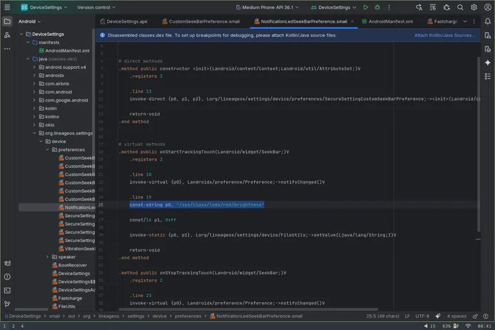 Android Studio Screenshot
